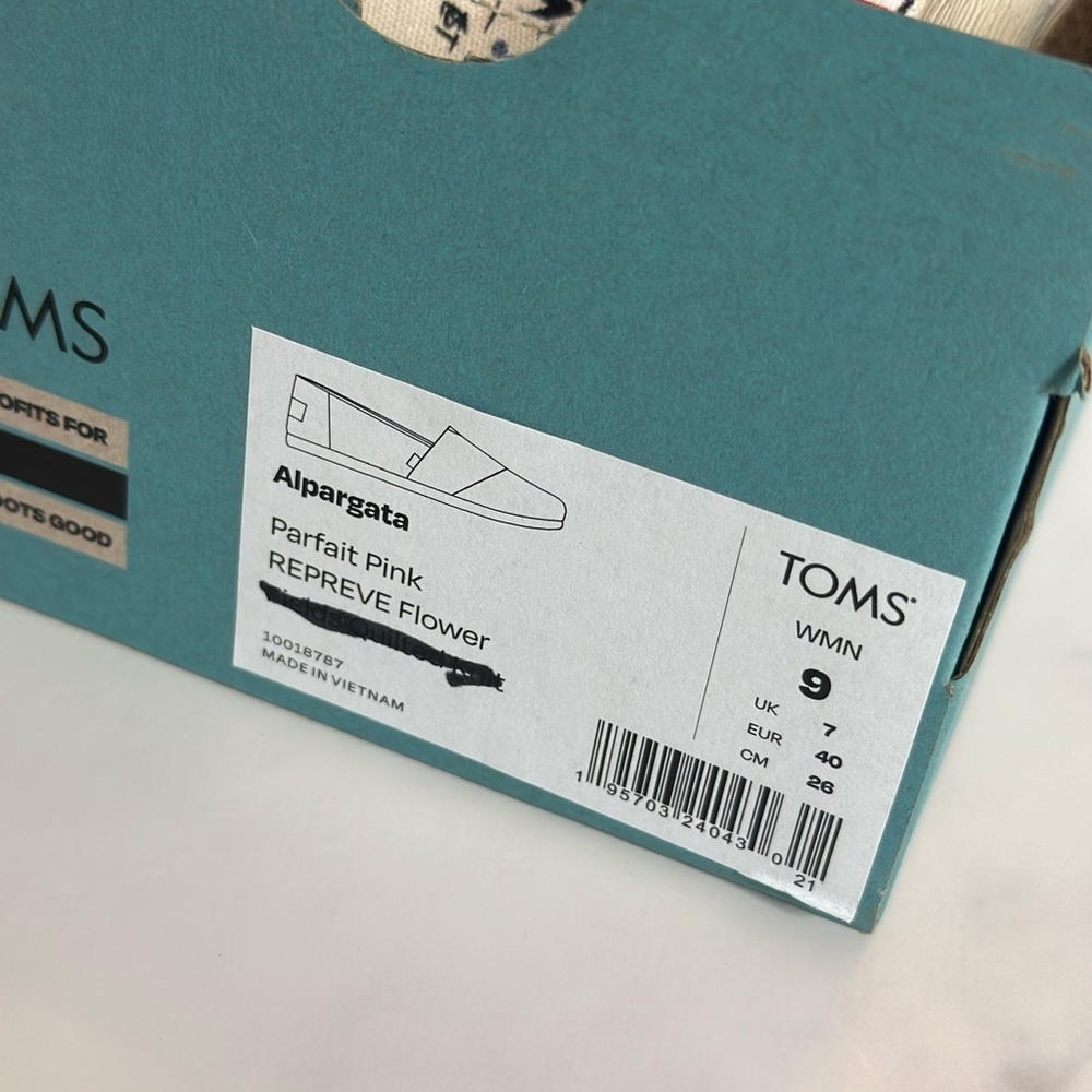 Tom’s shoes Austin Print Men’s 8 - NWT - Picture 5 of 5